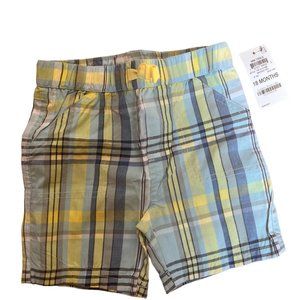Plaid Boys Shorts